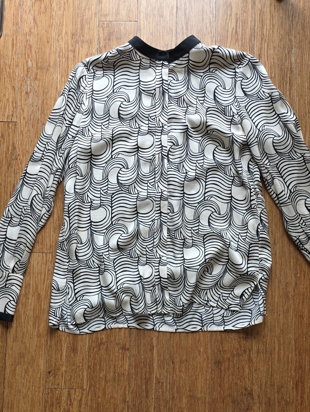 Reiss Abstract Blouse